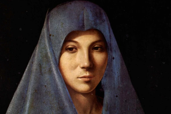 Maria (Detail) im berühmten Portrait von Antonello da Messina.
 / CNA/Wikimedia