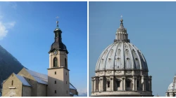 Der Dom von Chur (links) und der Dom von St. Peter.  / Xenos via Wikimedia CC BY-SA 3.0 / CNA/Bohumil Petrik 