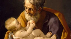 Josef mit dem Jesuskind (Gemälde von Guido Reni) / gemeinfrei