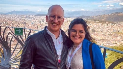Max und Maria Ammann. Aufgenommen in Quito im Rahmen der Vorbereitungskonferenz zum Eucharistischen Weltkongress. / Privat
