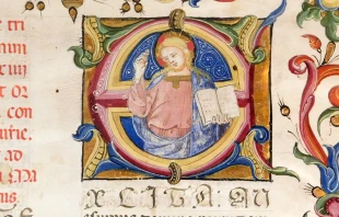 Missale aus dem Jahr 1447 (Ausschnitt) / Sailko / Biblioteca Medicea Laurenziana (CC BY 3.0)