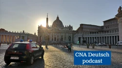 Der gesperrte Petersplatz in der Coronavirus-Pandemie im März 2020 / Massimiliano Valenti / CNA Deutsch